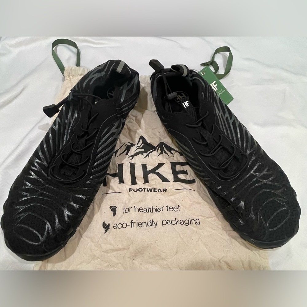 Hike Footwear - Lorax Pro - Size 10-Barefoot Sneakers - Black